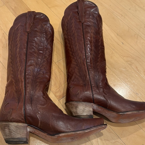 Like New Dan Post Valeria women’s boots- cognac - Picture 2 of 9